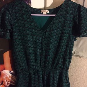 Teal 🐚 Shell Dress